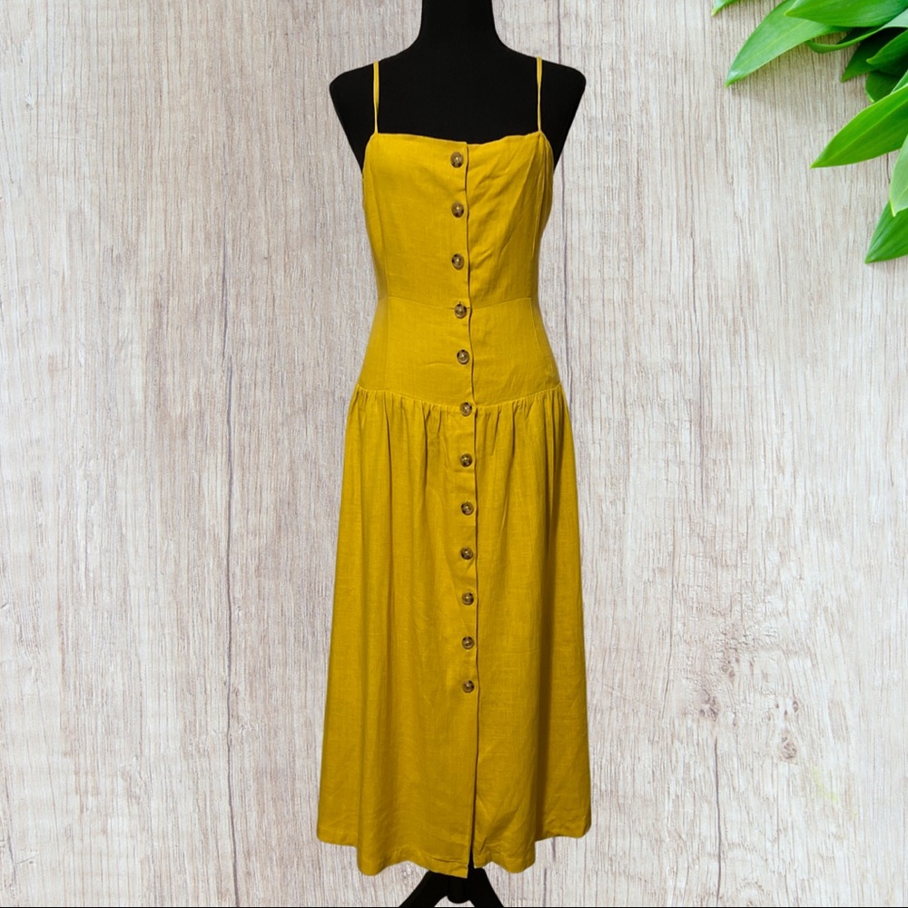 Urban Outfitters Mustard Dress